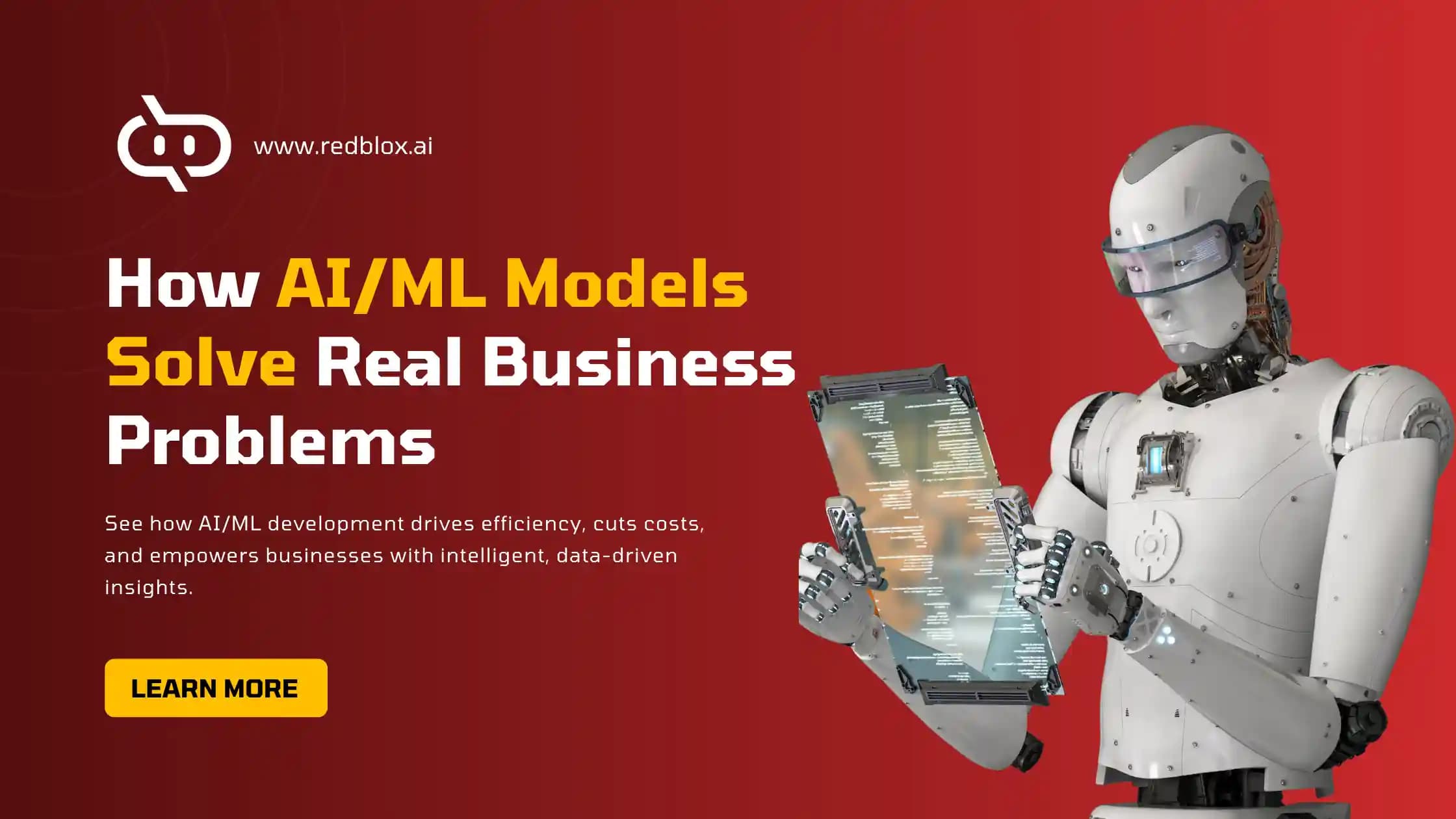 AI/ML Model Development for Business Efficiency & Growth | RedbloxAI